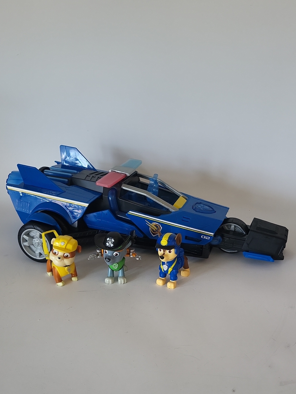 PAW Patrol: The Mighty Movie Chase Transforming Cruiser Set + Figures